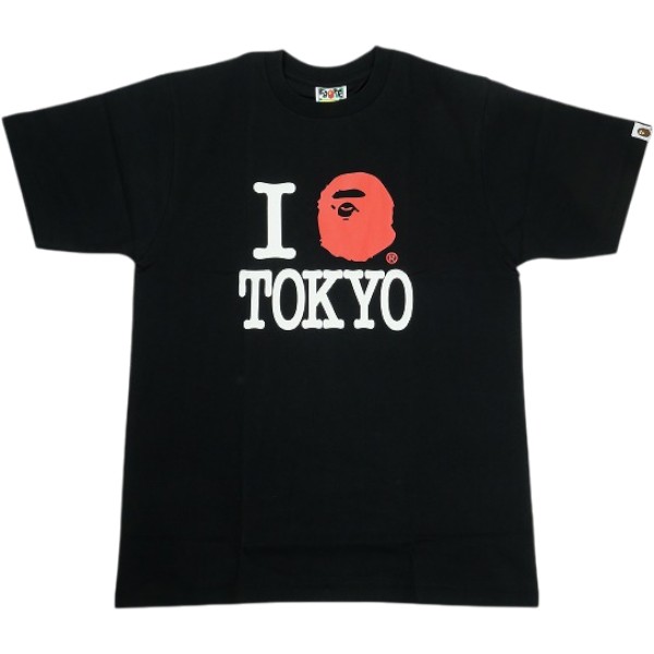 A BATHING APE ア ベイシング エイプ 26SS I LOVE BAPE TOKYO TEE BLACK 日本の首都押さえるプルオーバー 黒 Size 【L】 【新古品・未当て嵌める品】 30009166