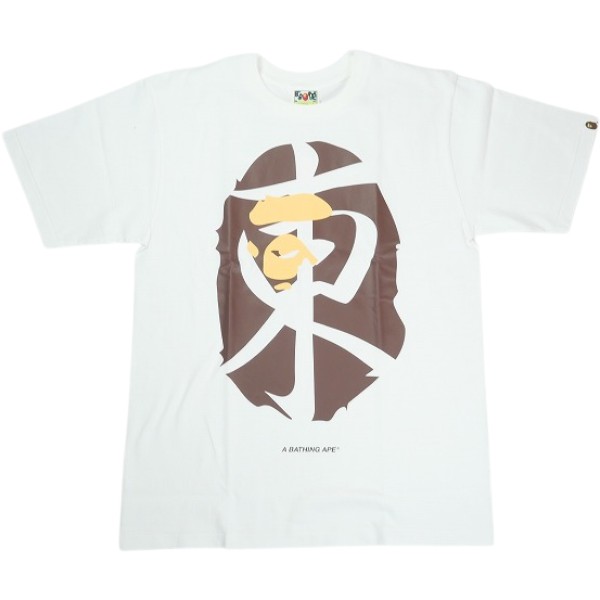 A BATHING APE ア ベイシング エイプ 26SS APE HEAD TOKYO TEE WHITE 日本の首都押さえるプルオーバー 白 Size 【XL】 【新古品・未当て嵌める品】 30009200