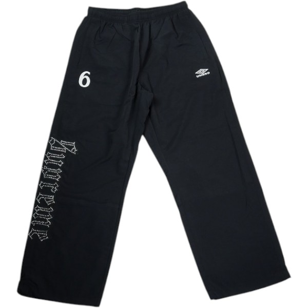 SUPREME シュプリーム &times;Umbro 26SS Rhinestone Track Pant Black トラックパンツ 黒 Size 【S】 【新古品・未使用品】 30011280｜ブランド古着のフールズジャッジ