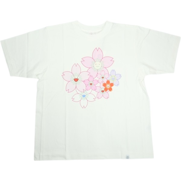 村上隆 ムラカミタカシ Cherry Blossoms &rdquo;Nap Time Sakura" T-Shirt White Tシャツ 白 Size 【XL】 【新古品・未使用品】 20836949｜ブランド古着のフールズジャッジ