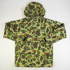 SUPREME シュプリーム &times;THE NORTH FACE 10SS Expedition Pullover プルオーバージャケット 迷彩 緑 Size 【M】 【中古品-非常に良い】 10183612｜ブランド古着のフールズジャッジ
