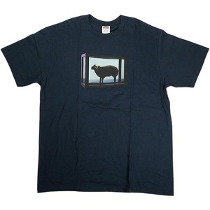 SUPREME シュプリーム ×Damian Hirst Tee 25SS Tee Navy Tシャツ 紺 Size 【L】 【中古品-良い】 20823117