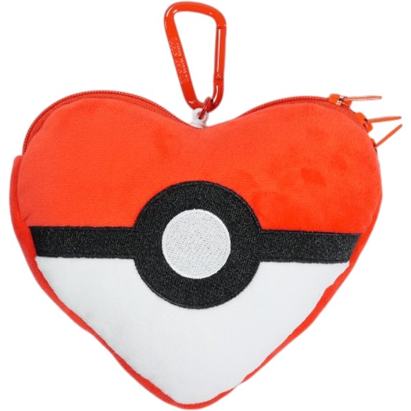HUMAN MADE ヒューマンお手伝いさん ×POKEMON MADE 26SS HEART STUFFED PASSCASE モンスターボールポーチ 白赤 Size 【無償性】 【新古品・未当て嵌める品】 30009390