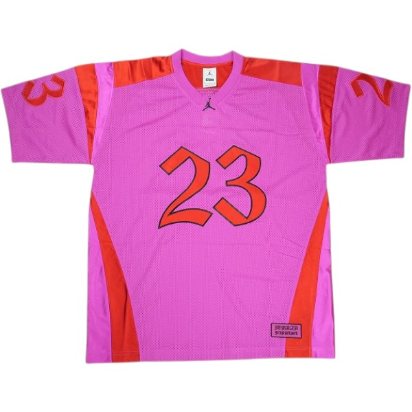 SUPREME シュプリーム &times;Jordan 26SS Warm Up Jersey pink ジャージ ピンク Size 【M】 【新古品・未使用品】 30010586｜ブランド古着のフールズジャッジ