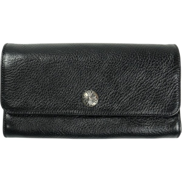 CHROME HEARTS クロム・ハーツ HVY WT LTHR JUDY WALLET ウォレット 黒 Size 【無償性】 【新古品・未当て嵌める品】 30008783