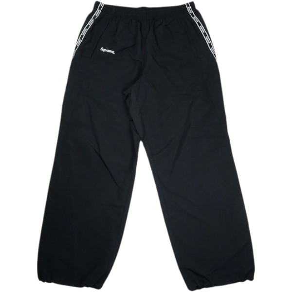 SUPREME シュプリーム 26SS Logo Taping Track Pant Black 貨物自動車ズボン下 黒 Size 【M】 【新古品・未当て嵌める品】 30009394