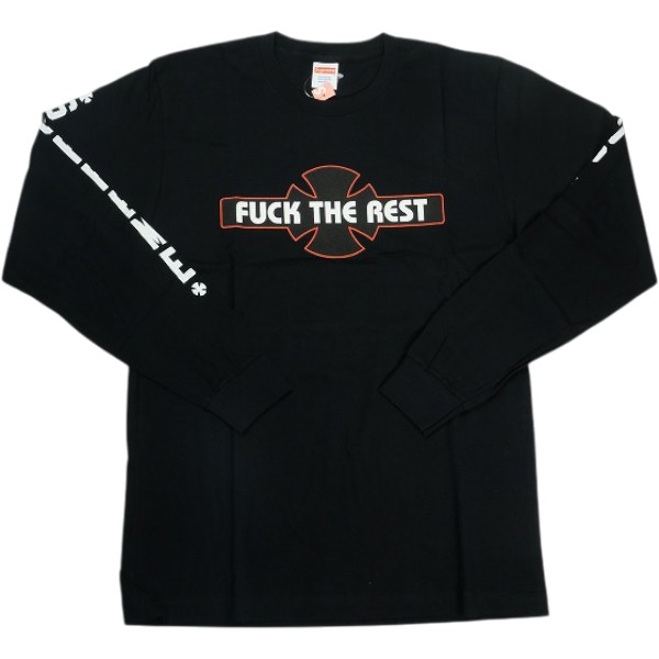 SUPREME シュプリーム ×Independent 15AW L/S Tee Black ロンT 黒 Size 【M】 【新古品・未当て嵌める品】 30009695