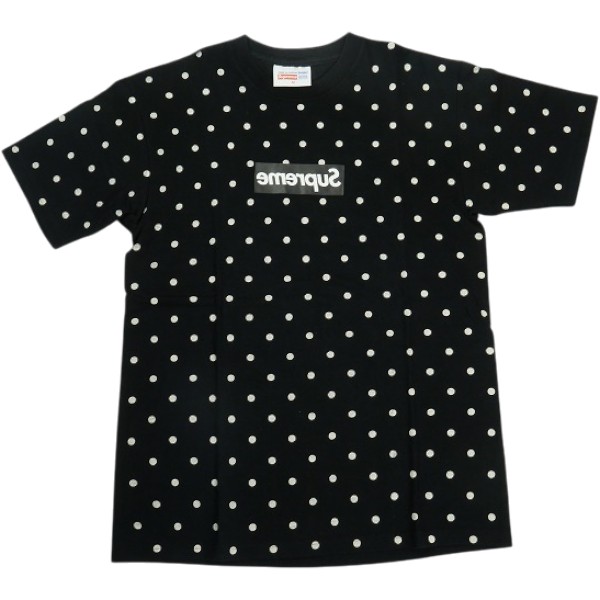 SUPREME シュプリーム ×DOVER STREET MARKET Ginza ×COMME des GARCONS 12SS Box Logo Tee Black ティーシャツ 黒 Size 【M】 【中古品-ほぼ新品】 30009699