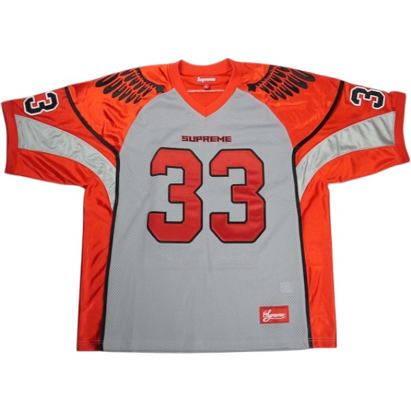 SUPREME シュプリーム 26SS Wings Football Jersey Grey フットボールジャージ 灰 Size 【L】 【新古品・未当て嵌める品】 30009727