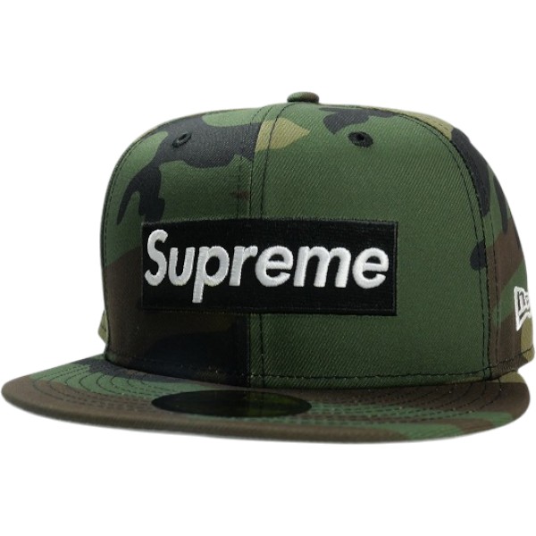 SUPREME シュプリーム 26SS Rings Box Logo New Era Woodland Camo ニューエラキャップ 緑 Size 【7 1/2(L)】 【新古品・未当て嵌める品】 30009729