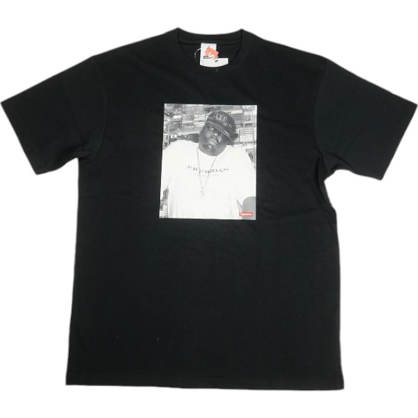 SUPREME シュプリーム &times;NIKE Jordan 24AW Biggie S/S Top Black Tシャツ 黒 Size 【XL】 【新古品・未使用品】 30010723｜ブランド古着のフールズジャッジ