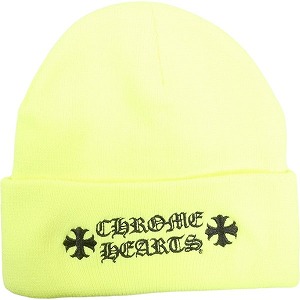 CHROME HEARTS クロム・ハーツ WATCH CAP NEON LIME ビーニー ライムグリーン Size 【フリー】 【新古品・未使用品】 20797757｜ブランド古着のフールズジャッジ