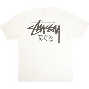 STUSSY ステューシー STOCK TOKYO TEE WHITE 東京限定Tシャツ 白 Size 【XL】 【新古品・未使用品】 20821059｜ブランド古着のフールズジャッジ