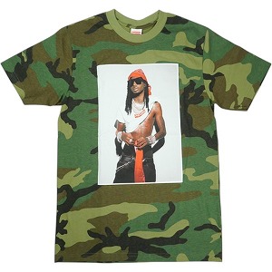 SUPREME シュプリーム 25FW Playboi Carti Tee Woodland Camo Tシャツ 緑 Size 【XL】 【新古品・未使用品】 20833329|ブランド古着のフールズジャッジ