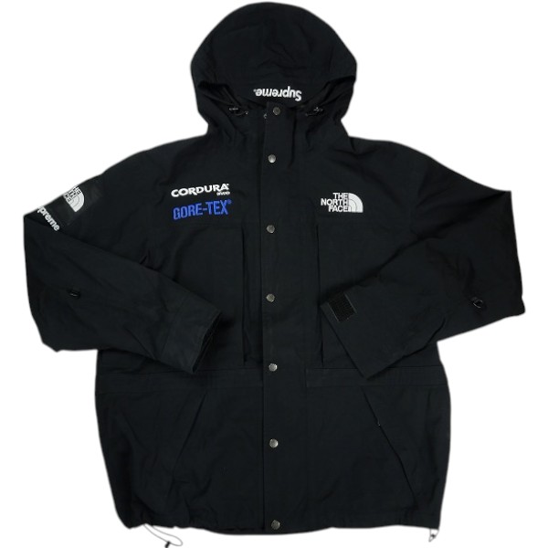SUPREME シュプリーム &times;THE NORTH FACE 18AW Expedition Jacket Black ジャケット 黒 Size 【XL】 【中古品-良い】 30008906｜ブランド古着のフールズジャッジ