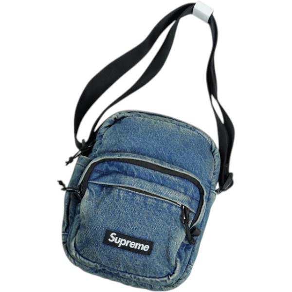 SUPREME シュプリーム  25FW Denim Shoulder Bag Washed Indigo ショルダーバッグ インディゴ Size 【無償性】 【新古品・未当てはめる品】 30009223