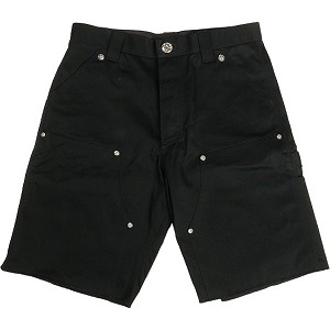CHROME HEARTS クロム・ハーツ CARPENTER SHORTS BLACK カーペンターショーツ 黒 Size 【W36】 【新古品・未当て嵌める品】 20804013