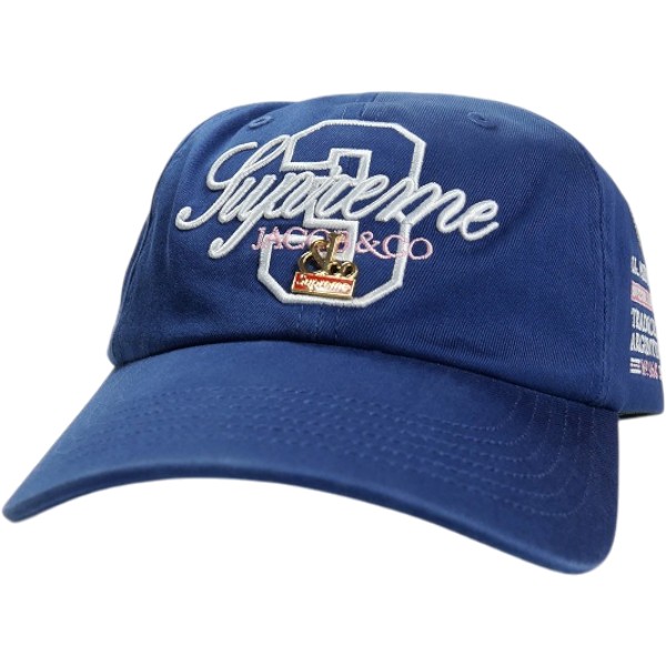 SUPREME シュプリーム ×La Martina ×Jacob & Co 26SS Jacob & Co 6-Panel Navy キャップ 紺 Size 【フリー】 【新古品・未使用品】 30011817|ブランド古着のフールズジャッジ