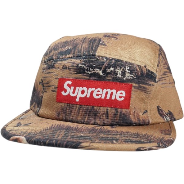 SUPREME シュプリーム 12AW Dogs & Ducks Camp Cap Tan キャンプキャップ タン Size 【フリー】 【新古品・未使用品】 30012703|ブランド古着のフールズジャッジ