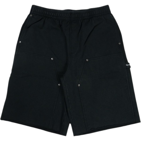 SUPREME シュプリーム  26SS Double Knee Painter Sweatshot Black さる股引き 黒 Size 【M】 【新古品・未当て嵌める品】 30007526