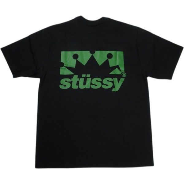 STUSSY ステューシー 26SS BOX CROWN TEE BLACK Tシャツ 黒 Size 【M】 【新古品・未使用品】 20838321|ブランド古着のフールズジャッジ