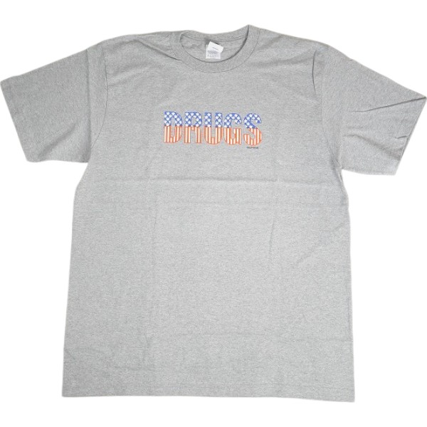 SUPREME シュプリーム 24AW Drugs Tee Heather Grey Tシャツ 灰 Size 【L】 【新古品・未使用品】 20838432｜ブランド古着のフールズジャッジ