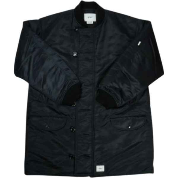 WTAPS ダブルタップス 18AW MOD JACKET.NYLON.TWILL 182WVDT-JKM05 上衣 紺 Size 【3】 【中古品-好いたらしい】 20838627