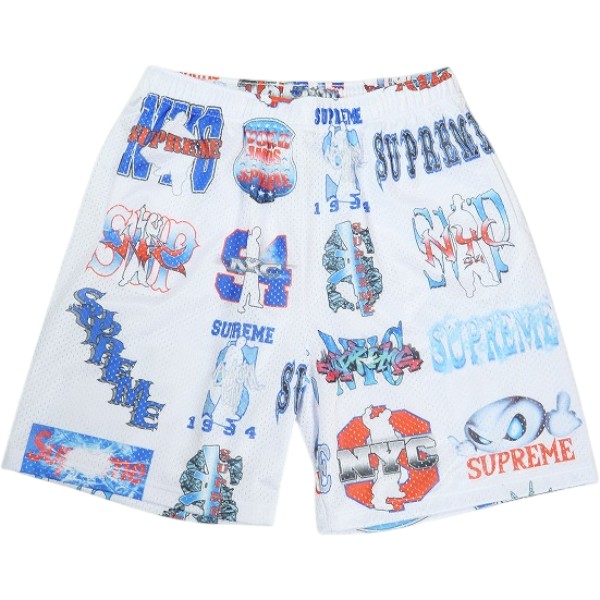 SUPREME シュプリーム 26SS Flash Mesh Short White さる股引き 白 Size 【M】 【新古品・未当て嵌める品】 30009721