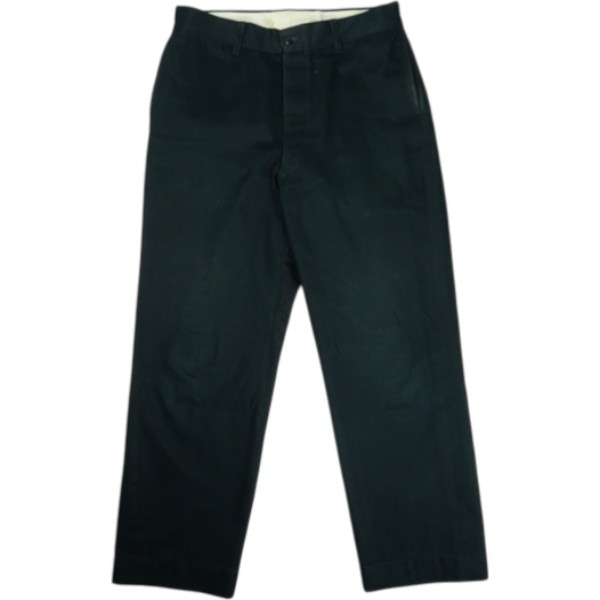 At Last ＆ Co アッ企業結合/BUTCHER PRODUCTS ブッチャープロダクツ WORK TROUSERS トラウザーパンツ 紺 Size 【W32】 【中古品-好いたらしい】 20838409