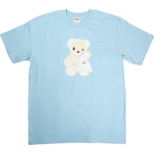 SUPREME シュプリーム 25SS Bear Tee Powder Blue プルオーバー 水色 Size 【M】 【新古品・未当て嵌める品】 30007861