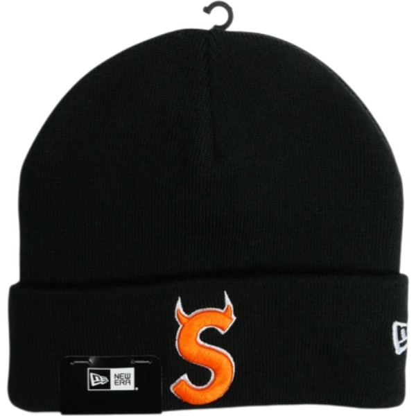 SUPREME シュプリーム 26SS New Era Devil S Logo Beanie Black Sロゴビーニー 黒 Size 【無償性】 【新古品・未当て嵌める品】 20839289