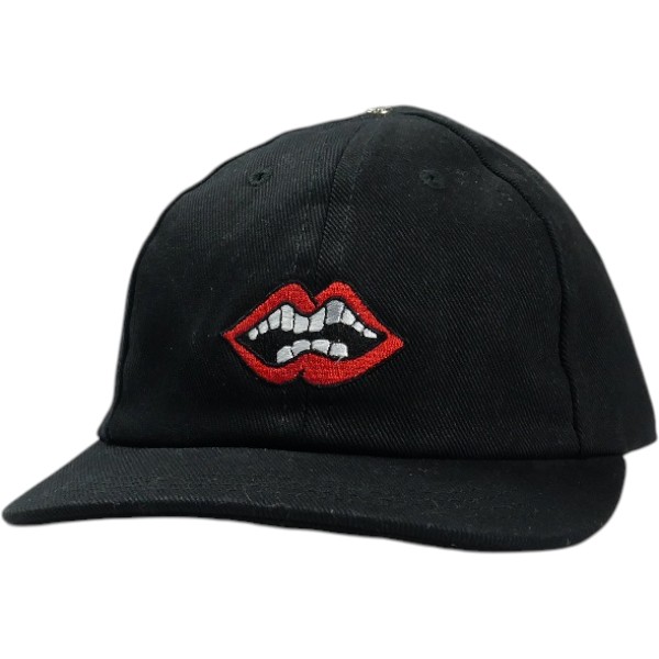 CHROME HEARTS クロム・ハーツ MATTY BOY Chomper Leather Strapback Hat Black 旗がしら 黒 Size 【無償性】 【新古品・未当て嵌める品】 30007656
