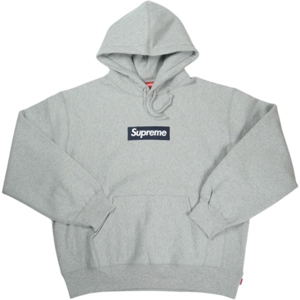 SUPREME シュプリーム 25FW Box Logo Hooded Sweatshirt Heather Grey ボックスロゴパーカー 灰 Size 【L】 【新古品・未当て嵌める品】 20838660 メンズファッション-トップス-パーカー