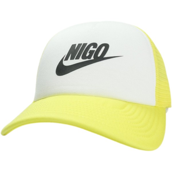 NIKE ナイキ ×NIGO HAT YELLOW the Design Museum会場制限事項メッシュ旗がしら 黄 Size 【M/L】 【新古品・未当てはめる品】 30008463