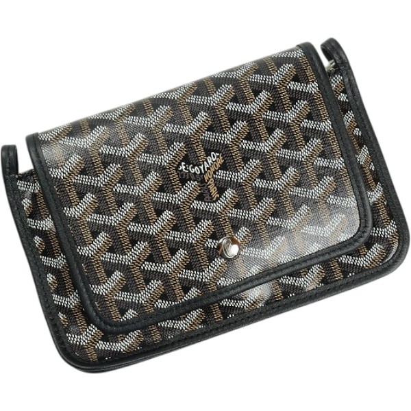 GOYARD ゴヤール PORTEFEUILLE POCHETTE PLU BLACK プリュメ ポーチウォレット 黒 Size 【無償性】 【新古品・未当て嵌める品】 30008772