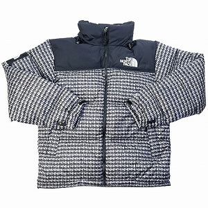 SUPREME シュプリーム &times;THE NORTH FACE ザノースフェイス 21SS Studded Nuptse Jacket ヌプシダウンジャケット 黒 Size 【XL】 【新古品・未使用品】 20755799｜ブランド古着のフールズジャッジ