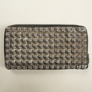 クロムハーツ　REC F ZIP ゼロピラミッドスタッズ長財布　購入証明原本有 CHROME HEARTS クロムハーツ（原本無） 海外インボイス原本付属