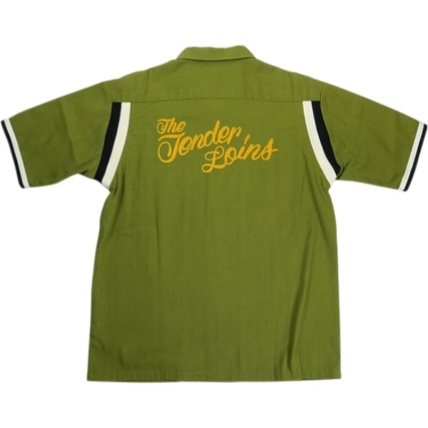 TENDERLOIN テンダーロイン T-BOWLS SHT S 半袖ボーリングシャツ オリーブ Size 【S】 【中古品-良い】 20839162｜ブランド古着のフールズジャッジ 27,726円