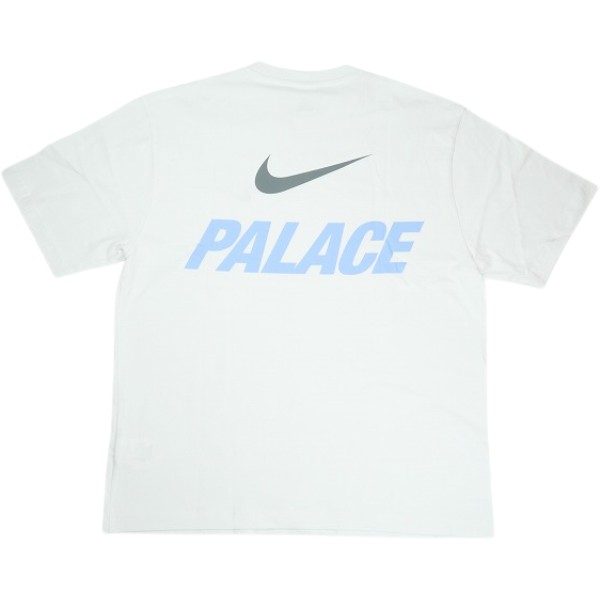 Palace Skateboards 九重の天滑るゲーム盤 ×Nike 26SS Font Swoosh T Shirt White ティーシャツ 白 Size 【L】 【新古品・未当て嵌める品】 20840710 メンズファッション-Tシャツ・カットソー-トップス