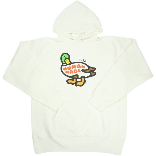 HUMAN MADE ヒューマンメイド 25AW ANIMAL HOODIE WHITE HM30CS065 1928 京都限定パーカー 白 Size 【L】 【新古品・未使用品】 20840840|ブランド古着のフールズジャッジ