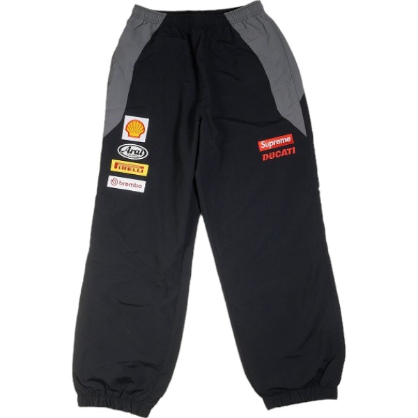 SUPREME シュプリーム ×Ducati 24SS Track Pant Black 貨物自動車ズボン下 黒 Size 【M】 【新古品・未当て嵌める品】 30007510