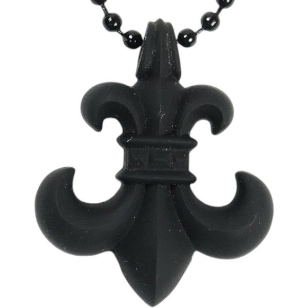 CHROME HEARTS クロム・ハーツ SLCN BS FLEUR PENDANT MATTE BLK 首飾り 黒 Size 【無償性】 【新古品・未当て嵌める品】 30007513