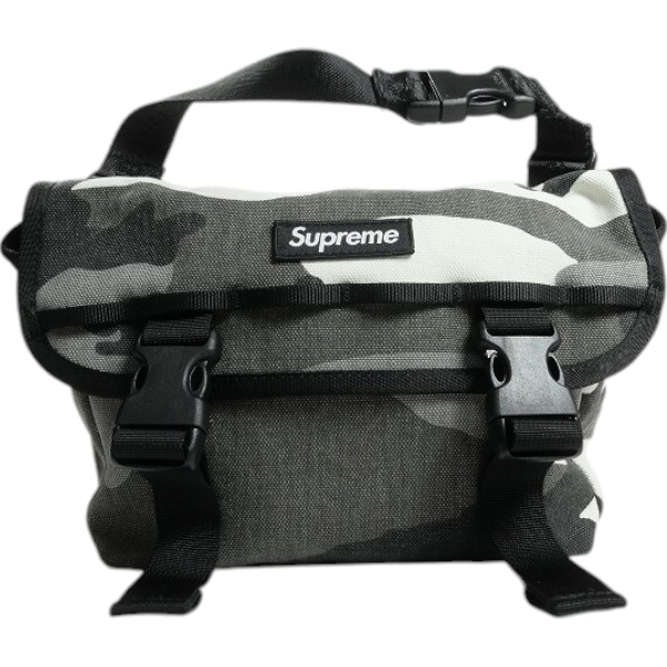 SUPREME シュプリーム 25SS Mini Messenger Bag Snow Camo 伝達人御徒面子 モノクローム Size 【無償性】 【新古品・未当て嵌める品】 20840683