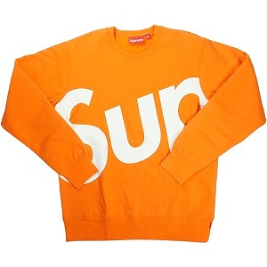 SUPREME シュプリーム 13AW Sup Crewneck Orange クルーネックスウェット オレンジ色 Size 【L】 【中古品-似つかわしい】 20829453