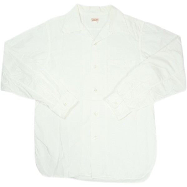 At Last ＆ Co アットラスト/BUTCHER PRODUCTS ブッチャープロダクツ BROAD SPORTS SHIRT L-S 長袖シャツ 白 Size 【15.5】 【中古品-良い】 30007282｜ブランド古着のフールズジャッジ