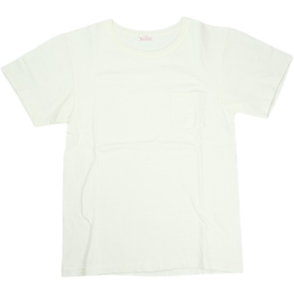 At Last ＆ Co アッ営業組合/BUTCHER PRODUCTS ブッチャープロダクツ POCKET TEE WHITE ティーシャツ 白 Size 【36】 【中古品-好いたらしい】 30007310 Tシャツ・カットソー-トップス-メンズファッション