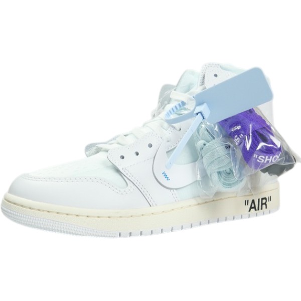 NIKE ナイキ AIR JORDAN 1 RETRO HIGH OG SP Virgil Abloh Archive (V.A.A.) AA3834-100 スニーカー 白 Size 【27.0珊】 【新古品・未当て嵌める品】 30007438