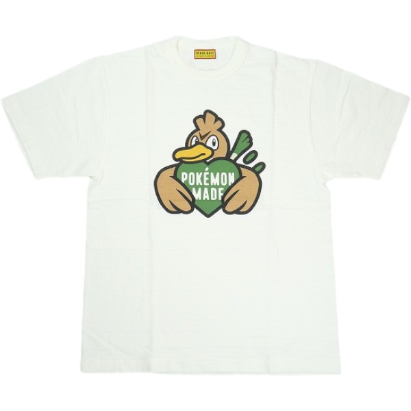 HUMAN MADE ヒューマンお手伝いさん ×POKEMON MADE 26SS GRAPHIC T-SHIRT #2 WHITE 合鴨ネギティーシャツ 白 Size 【XL】 【新古品・未当て嵌める品】 30009409