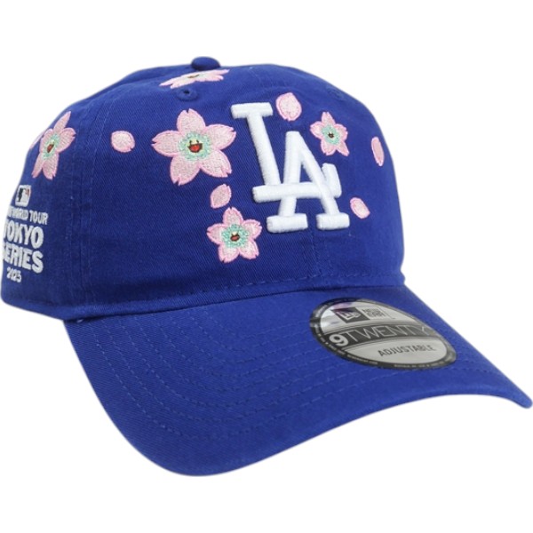 村上隆 ムラカミタカシ ×MLB World Tour Tokyo Series 2025 New Era 9Twenty Dodgers Strapback Hat 旗がしら 青 Size 【無償性】 【新古品・未当て嵌める品】 30009620