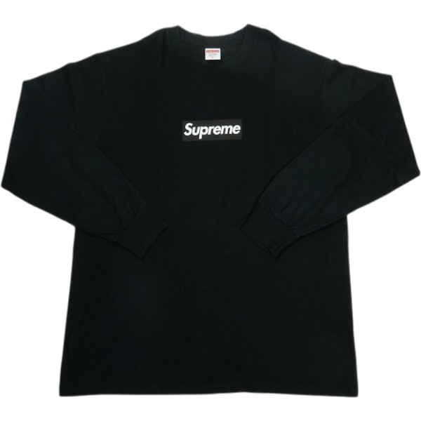 SUPREME シュプリーム 20AW Box Logo L/S Tee Black ロンT 黒 Size 【M】 【中古品-好いたらしい】 30010094